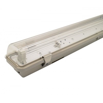 Armadura 1xT8 1200mm IP65 sem Lâmpada