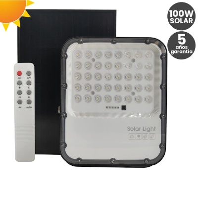 LED Projetor SOLAR 100W IP65 5000K