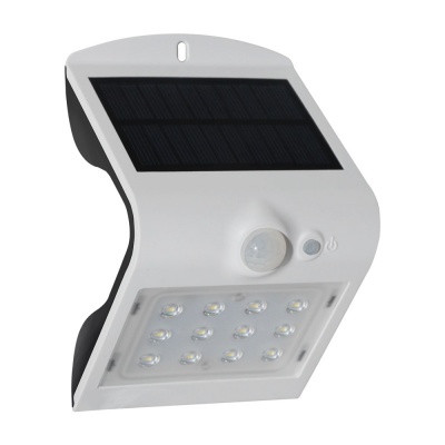 LED Luminária SOLAR 1.5W 6000K com Sensor