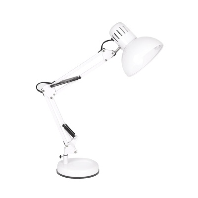 Candeeiro Secretária RUTILO Branco 1xE27