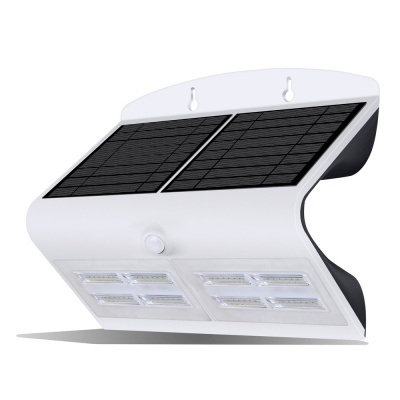 LED Luminária SOLAR 6.8W 6000K com Sensor