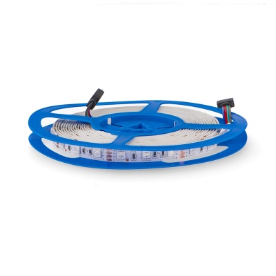 Fita LED 12V DC 14,4W/m 120º IP20 RGB 60 Led/M