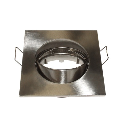 Aro Quadrado Orientável Níquel IP20