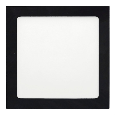 Painel LED quadrado preto e branco