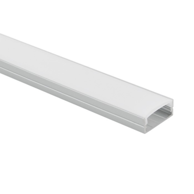 Perfil alumínio com difusor (2 metros)