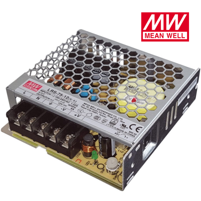 Fonte alimentação 12VDC 6A 75W