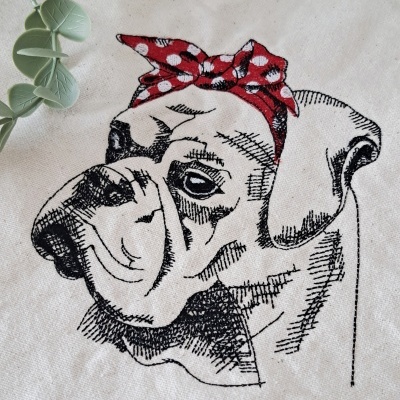 Tote bag ♥ Bullgog