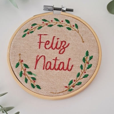 Bastidor Feliz Natal 🎄