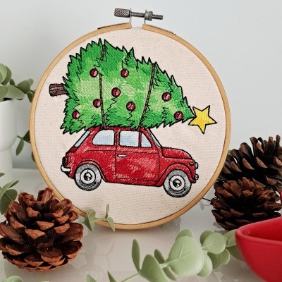 Bastidor  ♥ Christmas ride