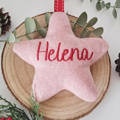 Estrelas de Natal personalizadas 🎄