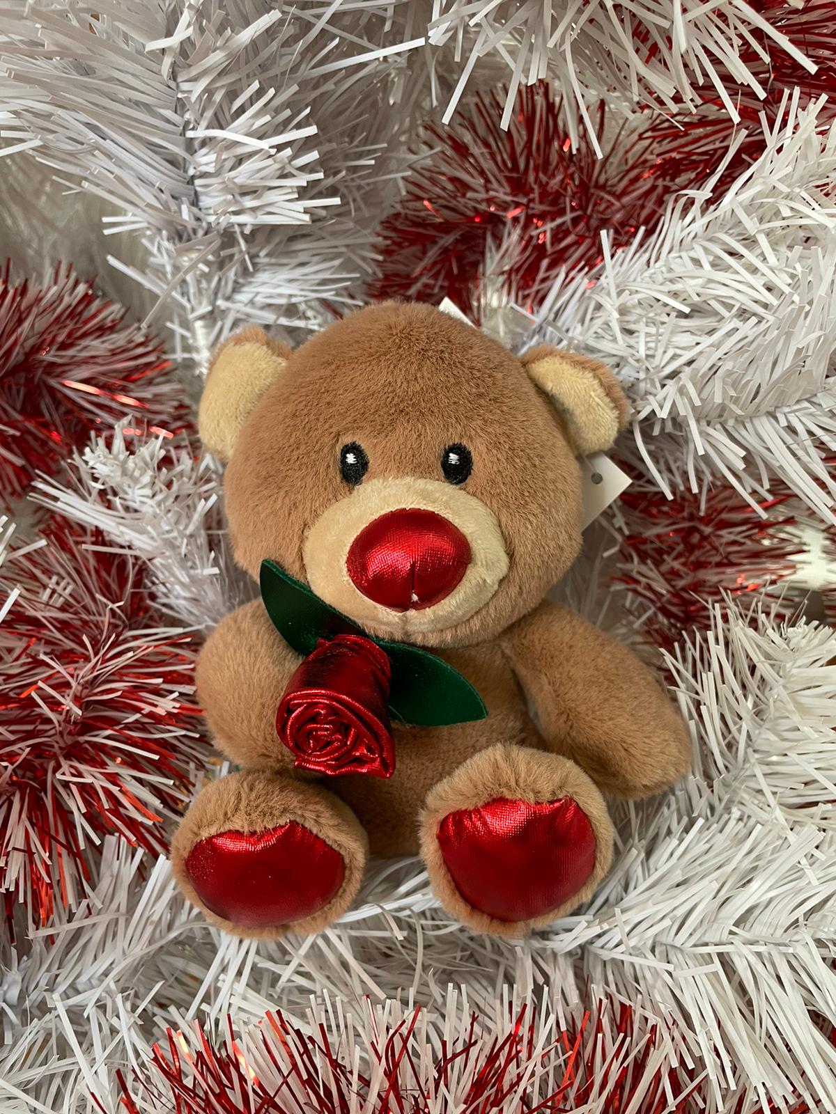 Ursinho de Natal castanho