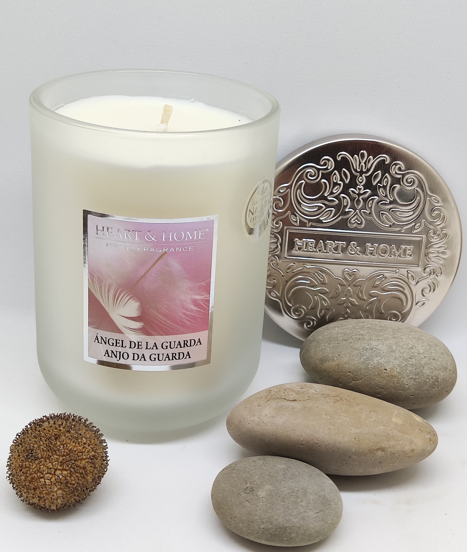 Vela de Cera de Soja Anjo da Guarda Grd.