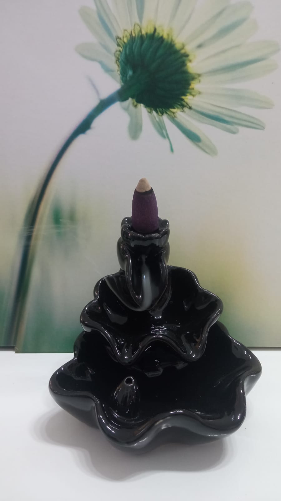 Queimador de refluxo flor de lótus