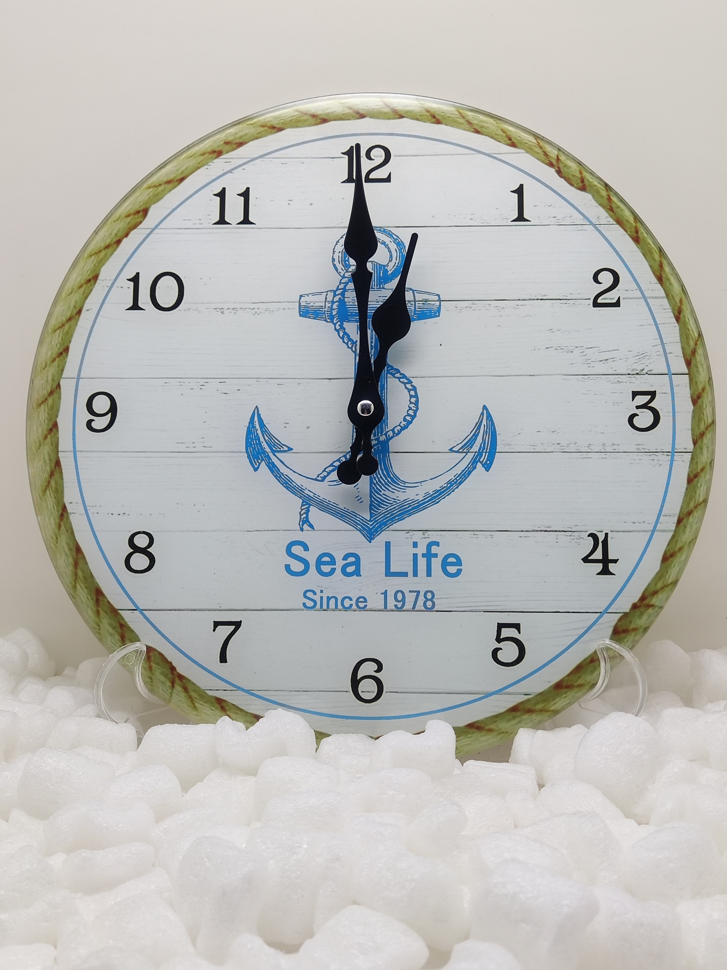 Relógio Redondo Âncora