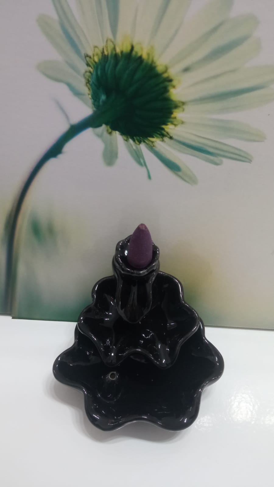 Queimador de refluxo flor de lótus