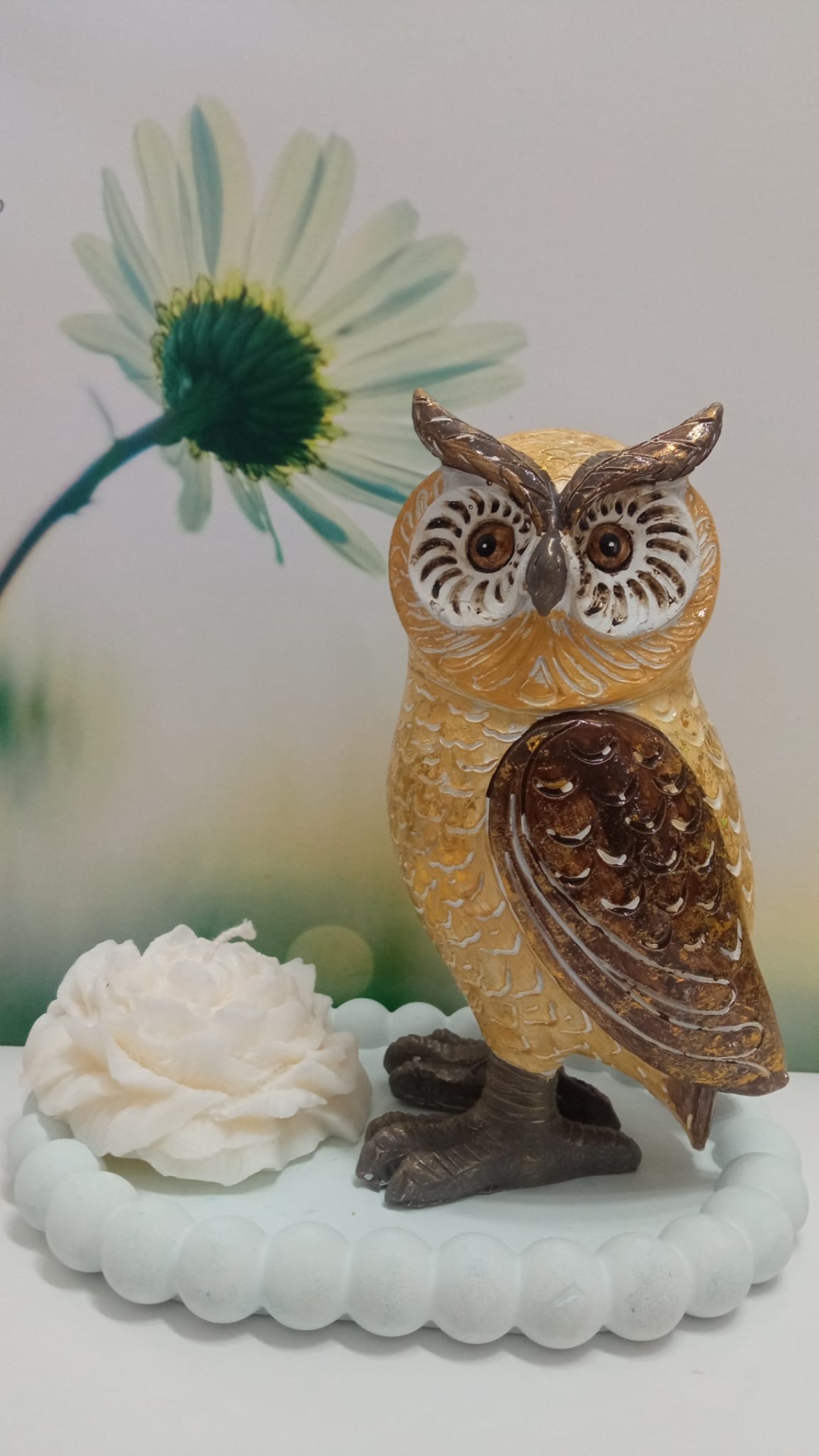 Mocho Castanho e dourado Peq.