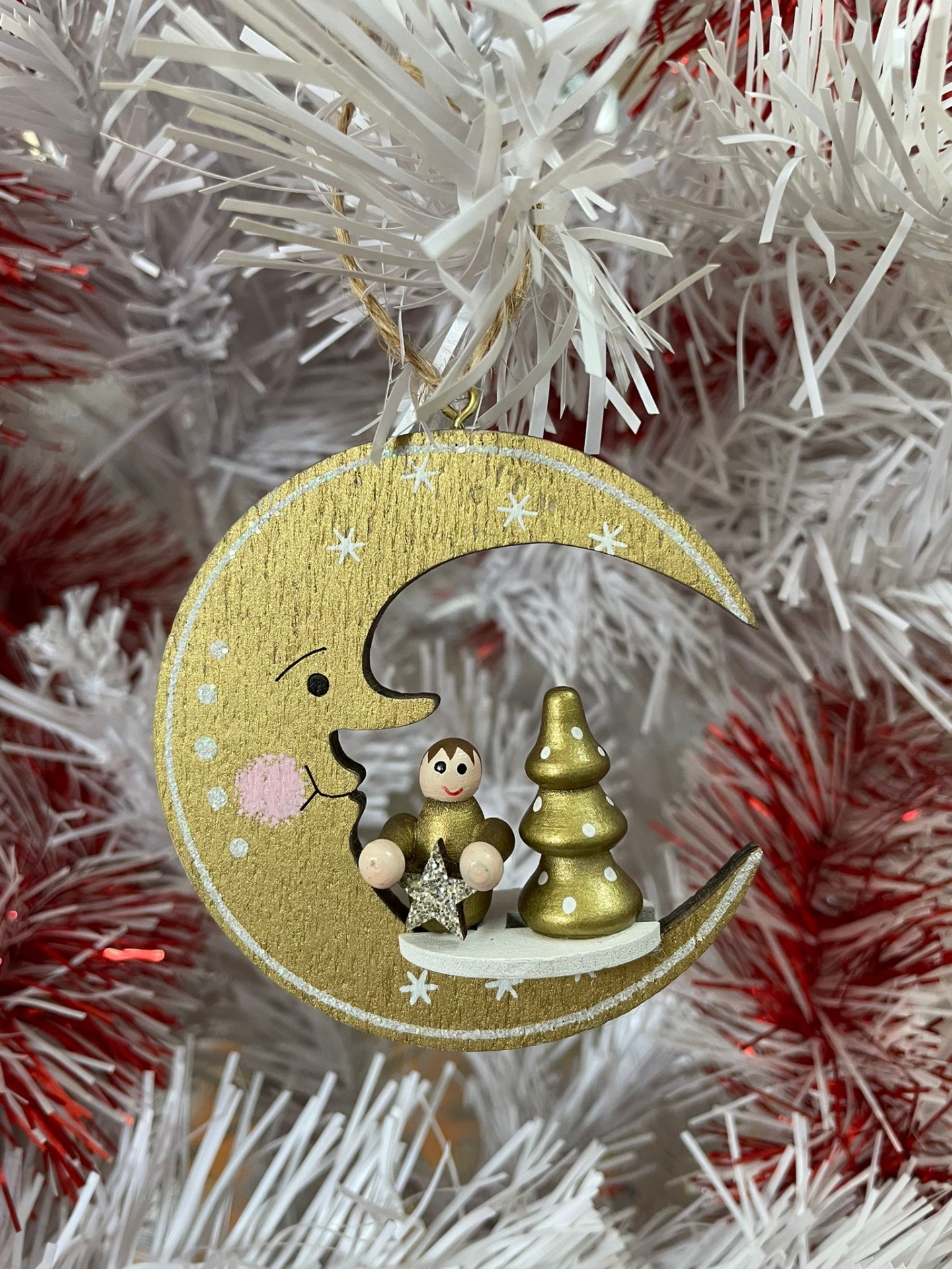 Lua de Natal Dourada