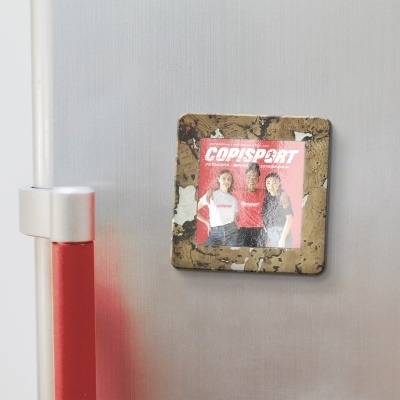 Ímans em Azulejo com Moldura de Cortiça Personalizados