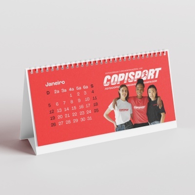 Calendário de Mesa Personalizado