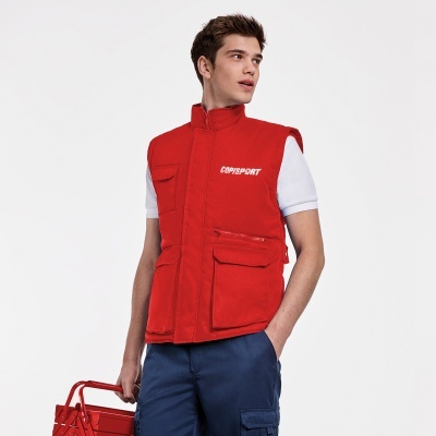 Colete Multi-Bolsos Acolchoado