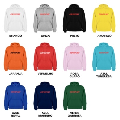 Sweatshirt Com Capuz Unissexo Personalizada