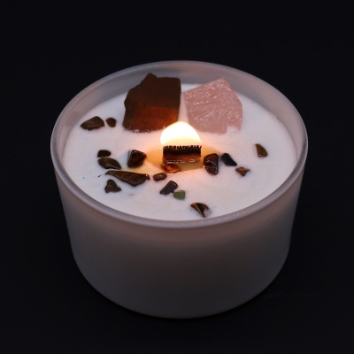 Velas de Cristal de Chakra - Chakra Sagrado Velas de Cristal de Chakra - Chakra Sagrado