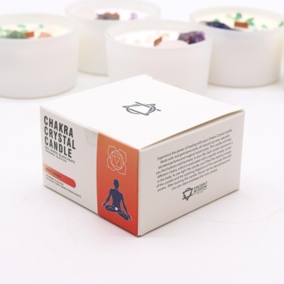 Velas de Cristal dos Chakras - Chakra da Raiz Velas de Cristal dos Chakras - Chakra da Raiz