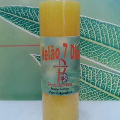 Velão 7 Dias Amarelo