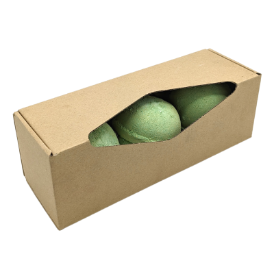 3x Bombas de Banho erva boa e árvore de chá