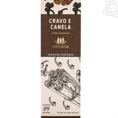Incenso Natural de Cravo e Canela