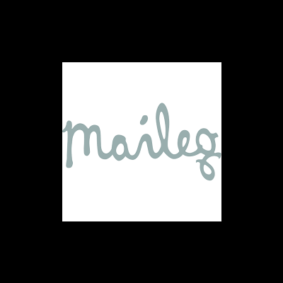 Logótipo da marca maileg em cinzento claro