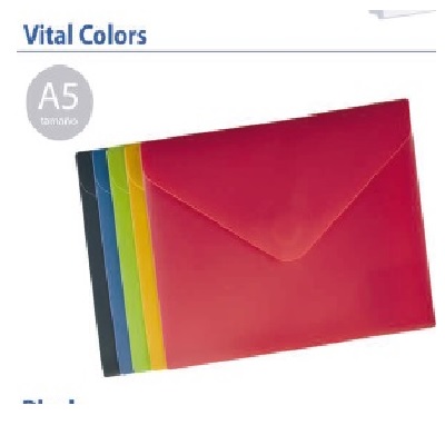 Bolsa A5 c/ Velcro Cores Opacas