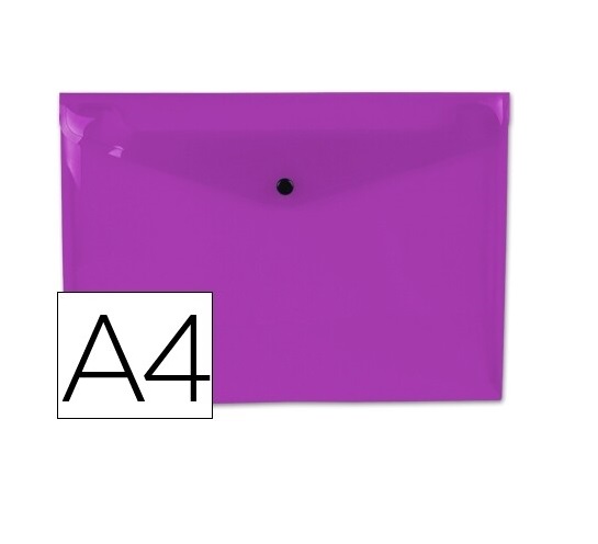 Bolsa A4 c/ Mola Violeta