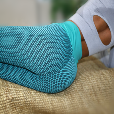 Leggings Escamas Azul Turquesa