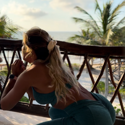 Conjunto “V” Azul