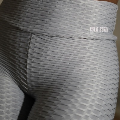 Leggings Escamas Cinza