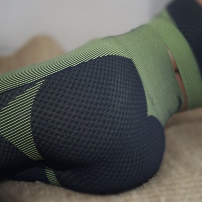 Leggings Escamas Verde e Preto