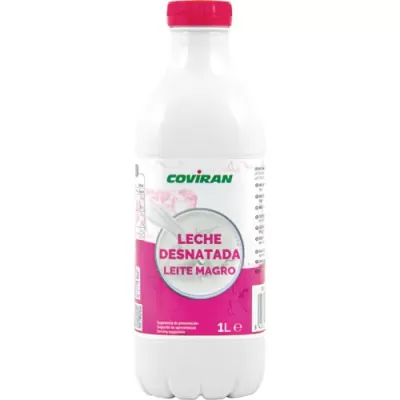 Leite Coviran Desnatado Brik 1l Pet Magro