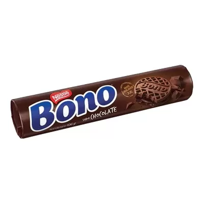 Pacote de bolachas Bono sabor chocolate da Nestlé