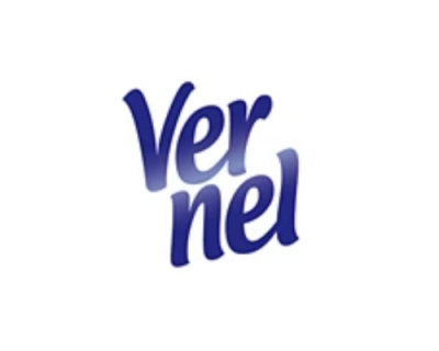 Logótipo do produto Vernel em azul