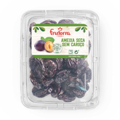 Fruta Seca Frutorra Ameixa Secas sem Caroço 200gr