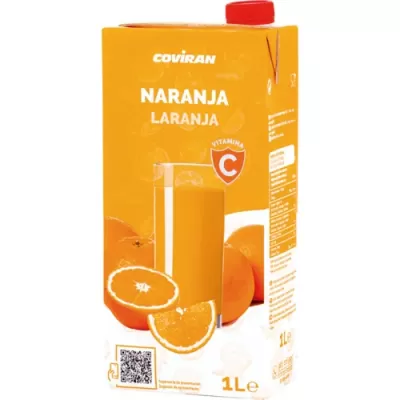 Sumo Coviran Laranja 1lt Brik