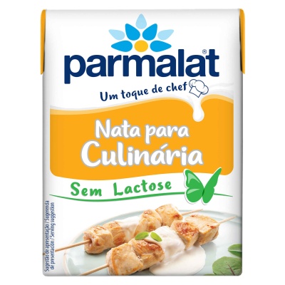 Embalagem de Parmalat Nata para Culinária Sem Lactose