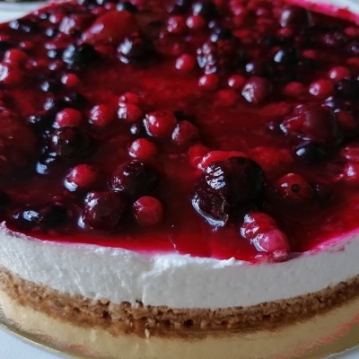 Cheesecake de Frutos vermelhos