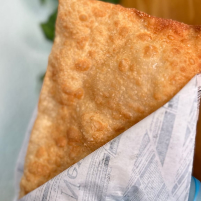 Pastel de Camarão e Catupiry