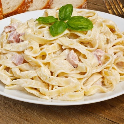 Tagliatelle à Carbonara