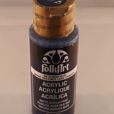 Tinta Acrílica Folkart Azul Tormenta
