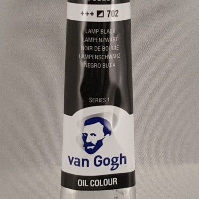 Tinta de óleo Van Gogh lamp black