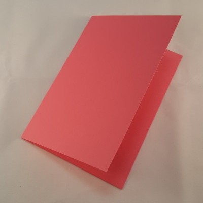 Cartão C6 colorido cor rosa