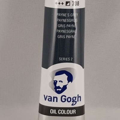Tinta de óleo Van Gogh payne's grey